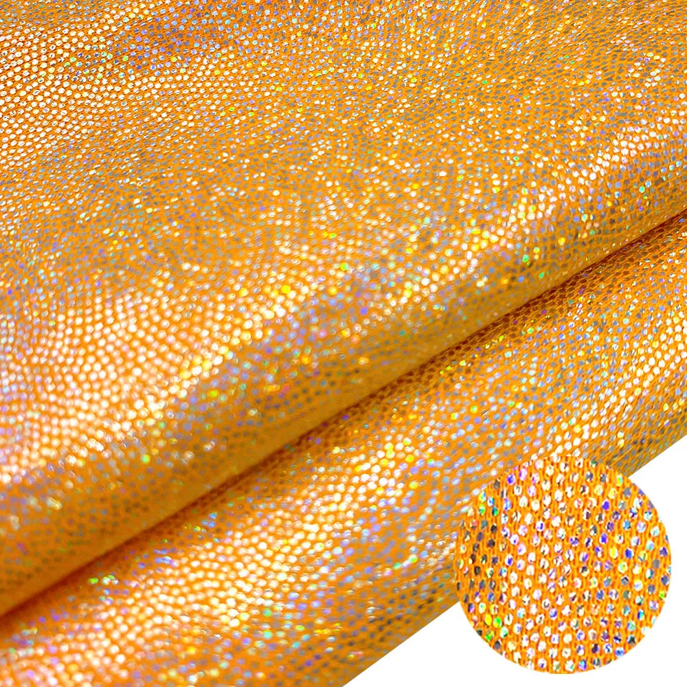 Iridescent Glitter Polyester Fabric for Crafts ATHLEXES