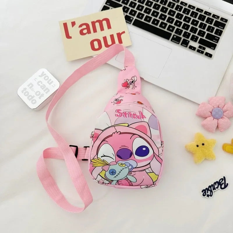 Stitch and Angel Cartoon Crossbody Bag ATHLEXES