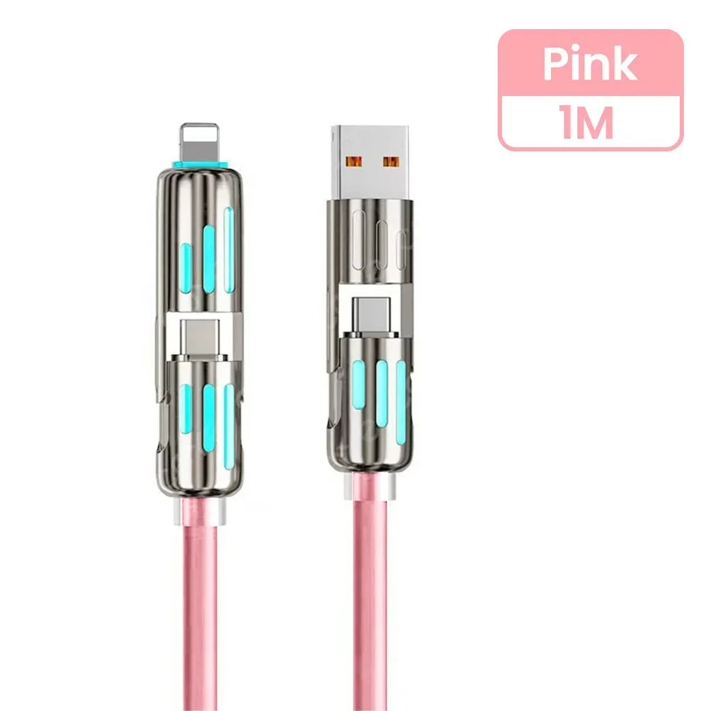 QuadCharge 240W USB Type C Fast Charging Cable ATHLEXES