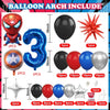 Spiderman Superhero Balloon Garland Kit ATHLEXES