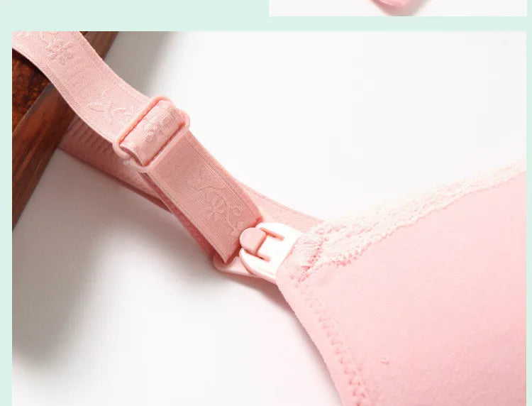Cotton Comfort Wirefree Nursing Bra for Moms ATHLEXES