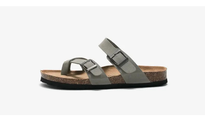 Cork Breeze Summer Sandals for Men - Stylish Beach Footwear ATHLEXES