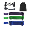 EliteFlex Latex Stretch Resistance Bands for Workouts ATHLEXES