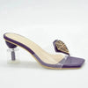 Italian Rhinestone Open Toe Party Pumps for Women ATHLEXES