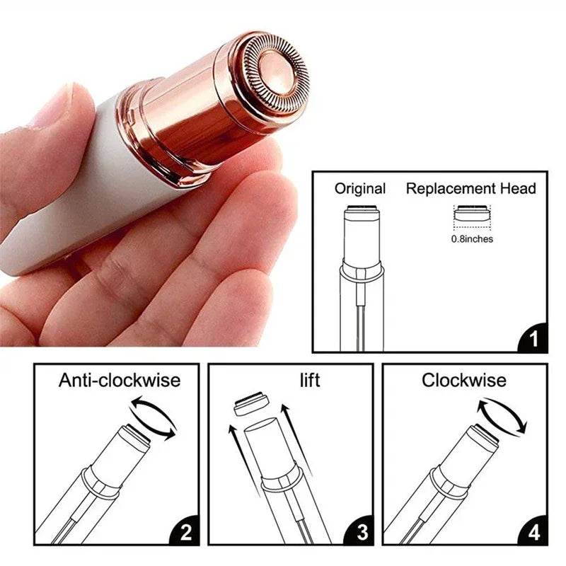SilkSmooth Electric Eyebrow Trimmer ATHLEXES