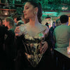 Goddess Glam Metallic Corset Top ATHLEXES