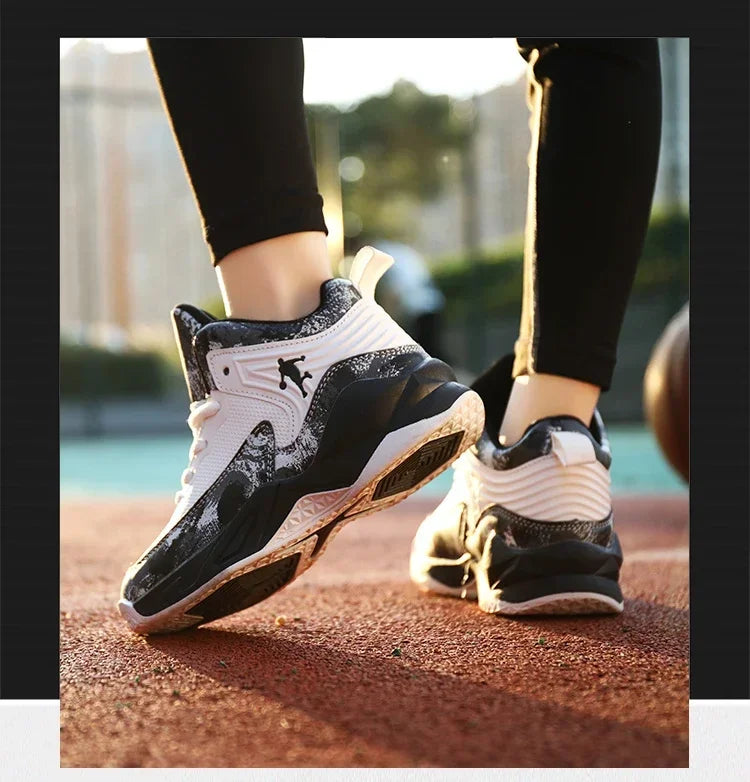 2024 Boys' Thick Sole Basketball Sneakers for Kids ATHLEXES
