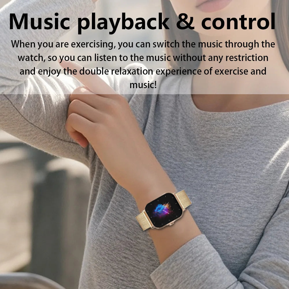 LAXASFIT 2024 Premium Smart Fitness Watch ATHLEXES