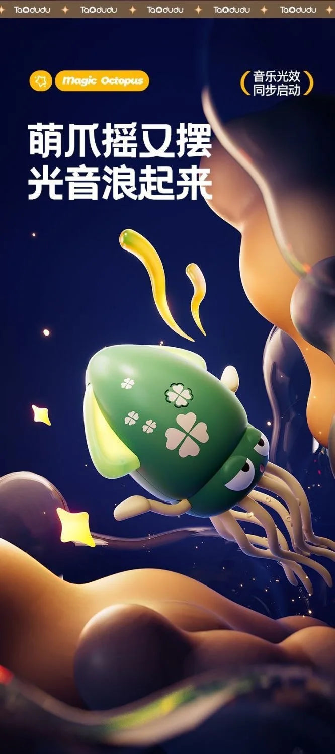 Joyful Dance Octopus Interactive Toy for Kids ATHLEXES