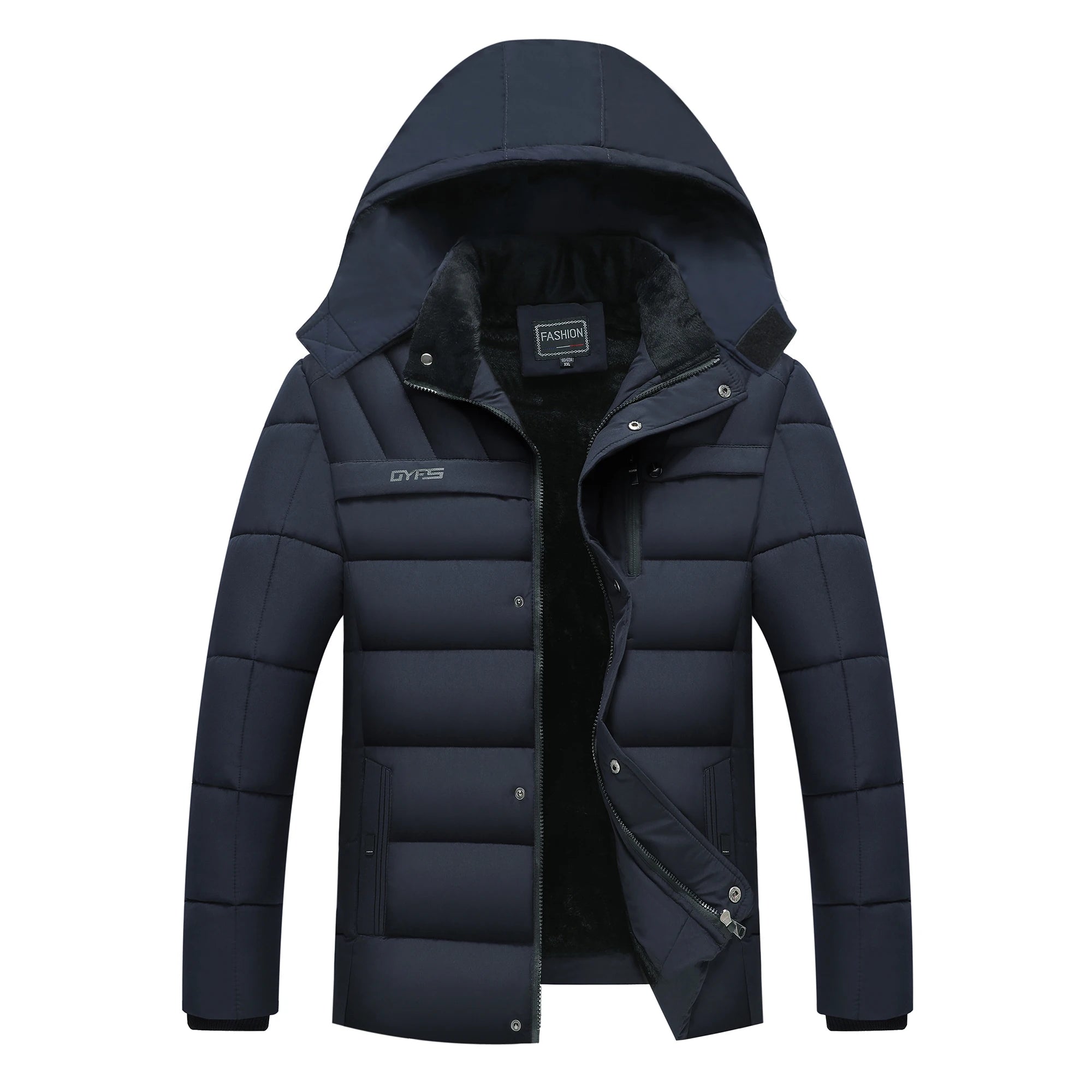 FleeceGuard Plus Size Winter Parka for Men ATHLEXES