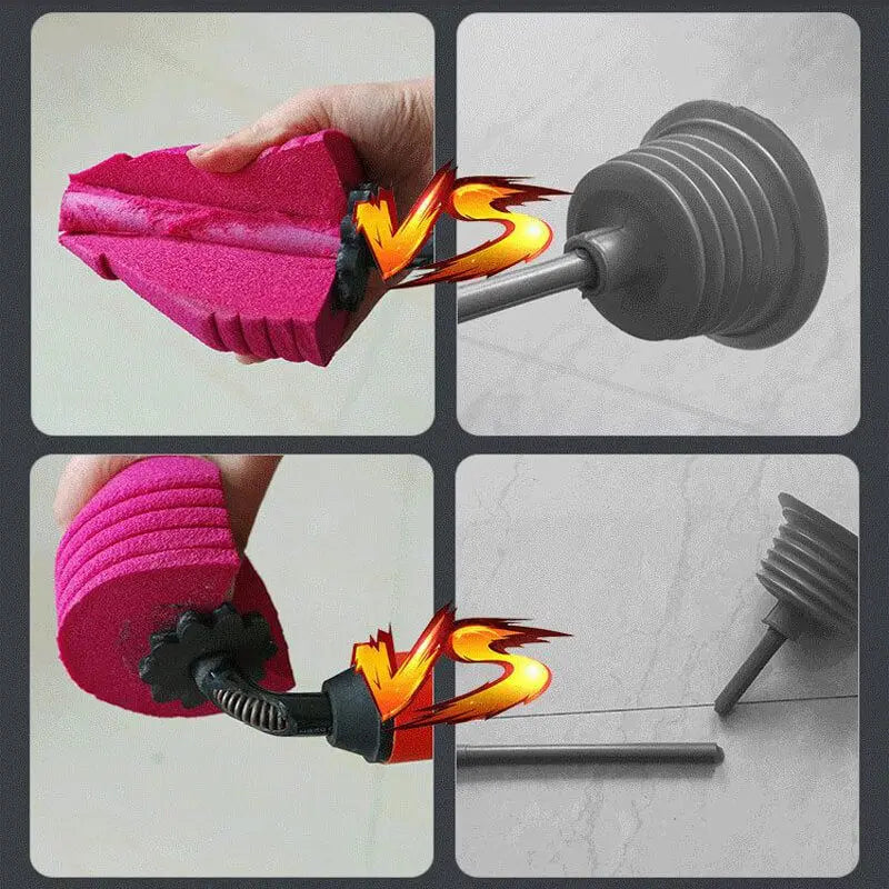High Pressure Toilet Unblocker - One Shot Plunger Power ATHLEXES