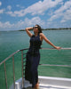 Elegant Knit Ribbed Maxi Dress with Pockets ATHLEXES