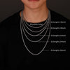 Twisted Stainless Steel Rope Necklace for All ATHLEXES