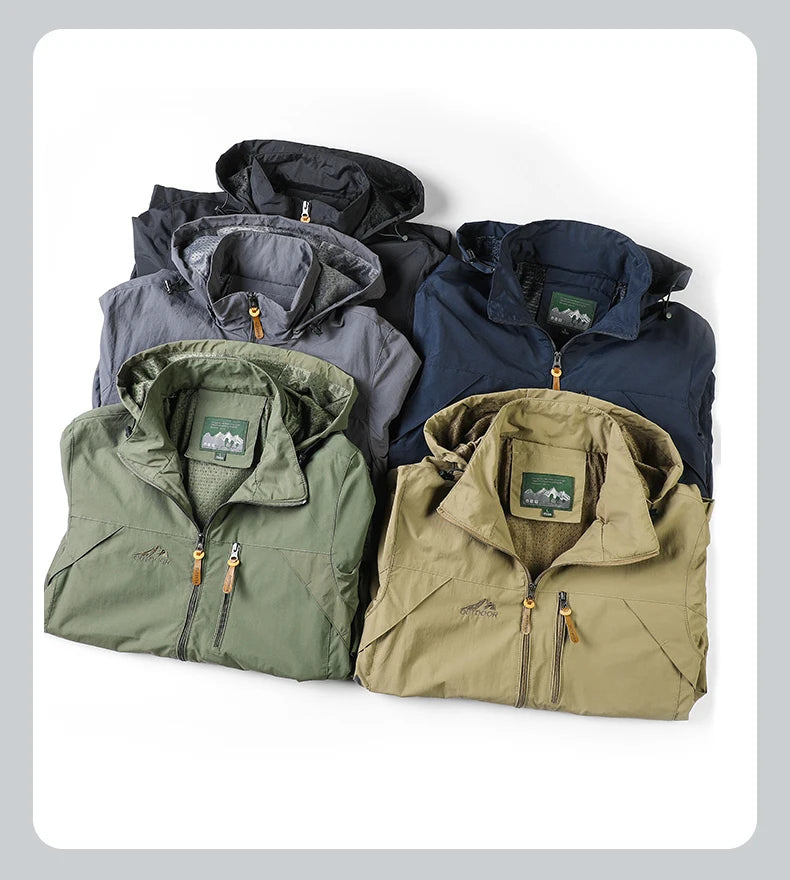 Outdoor Shield Waterproof Hiking Jacket ATHLEXES