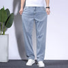 BreezeFit Menâ??s Lightweight Denim Straight Pants ATHLEXES