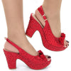 Radiant Silver High Heel Bling Party Mules for Women ATHLEXES