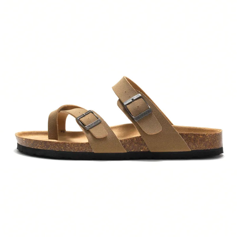 Cork Breeze Summer Sandals for Men - Stylish Beach Footwear ATHLEXES