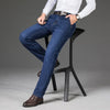 Classic Fit Plus Size Men's Denim Trousers ATHLEXES