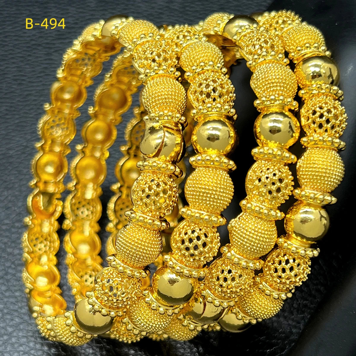 ANIID Luxury 24k Gold Bangles for Bridal Elegance ATHLEXES