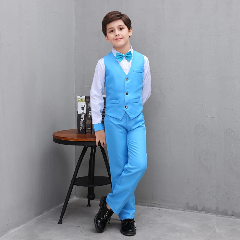 Chic Boys Formal Vest Suit Set for Special Occasions ATHLEXES