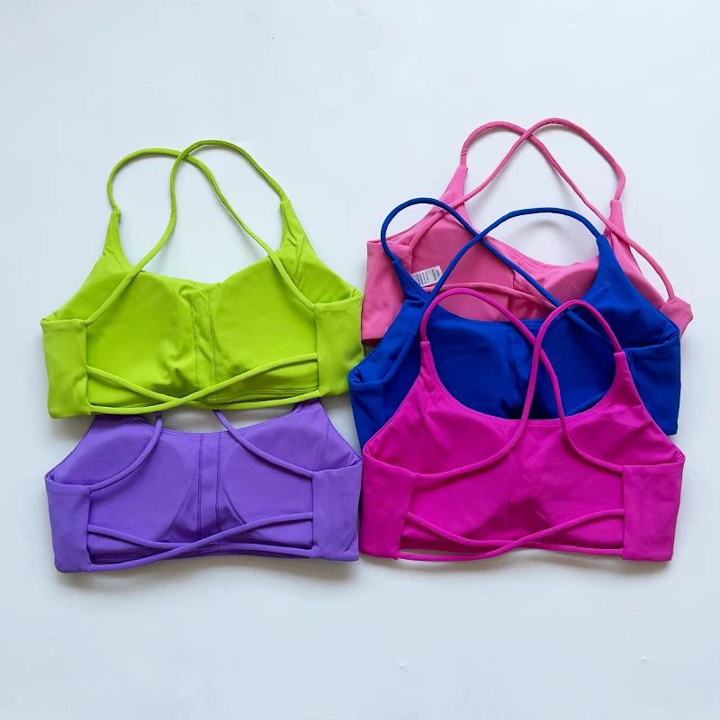 ElevateFit Cross-Back Yoga Sports Bra ATHLEXES
