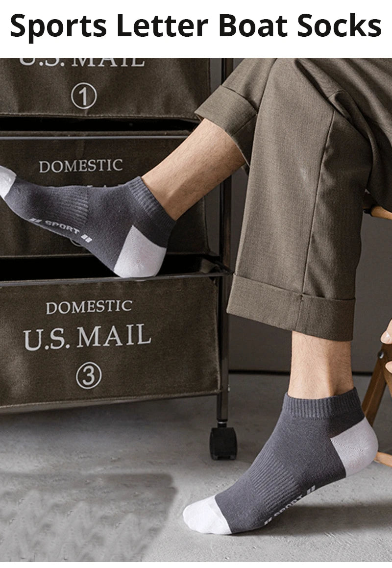 Summer Breeze Menâ??s Breathable Boat Socks ATHLEXES