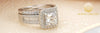Newshe 925 Silver Luxury Bridal Ring Set for Women ATHLEXES