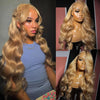 Honey Blonde Body Wave Lace Front Wig ATHLEXES