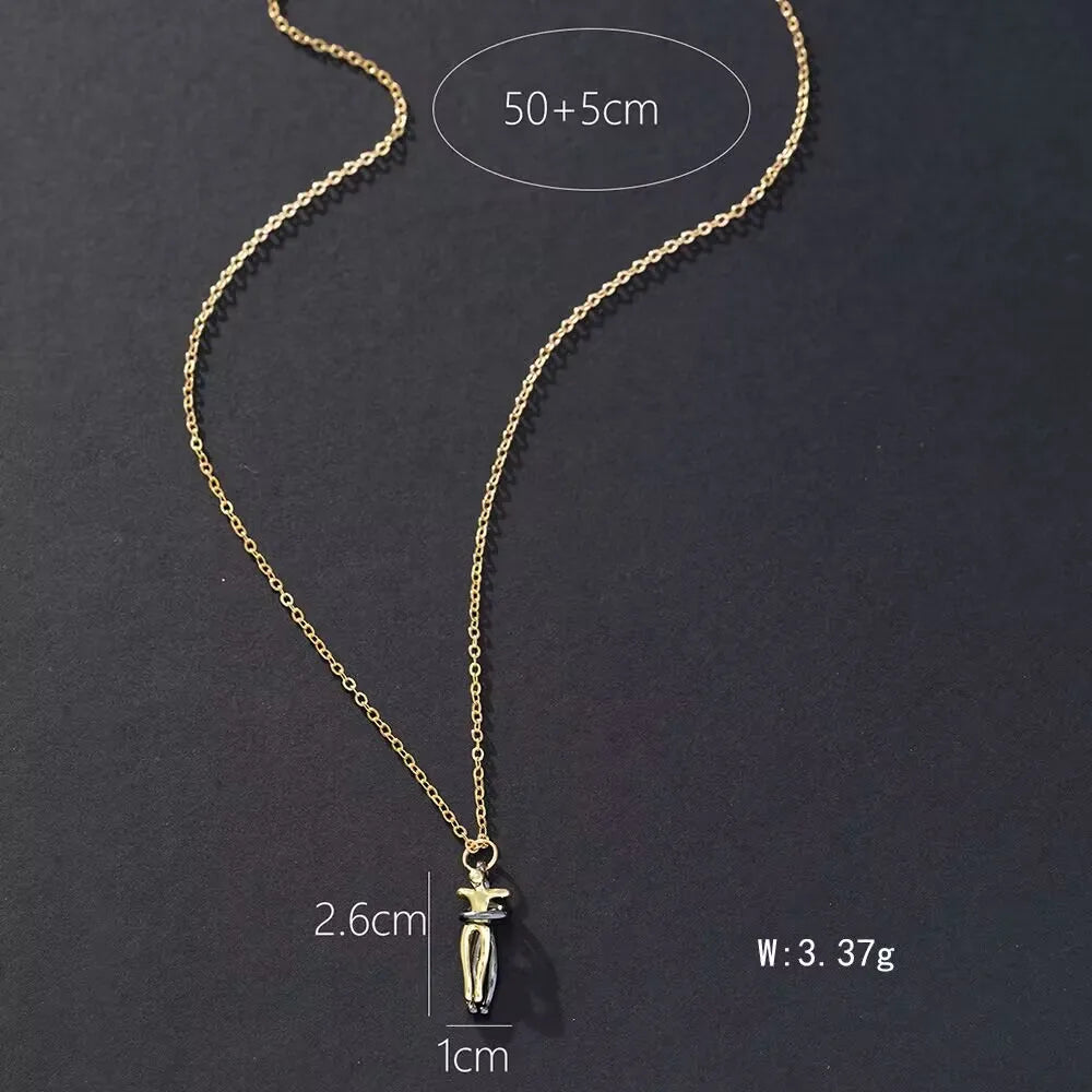 Lover's Embrace Fashion Necklace Choker Pendant ATHLEXES