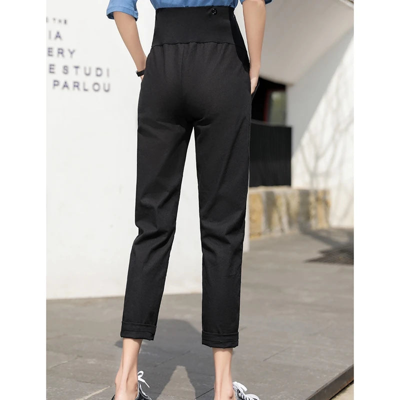 2025 Summer Maternity Loose Fit Casual Trousers ATHLEXES