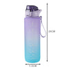 HydraMark 1L Gradient Time-Marker Water Bottle ATHLEXES