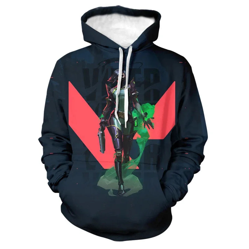 ValorWear 3D Gamer Hoodie ATHLEXES