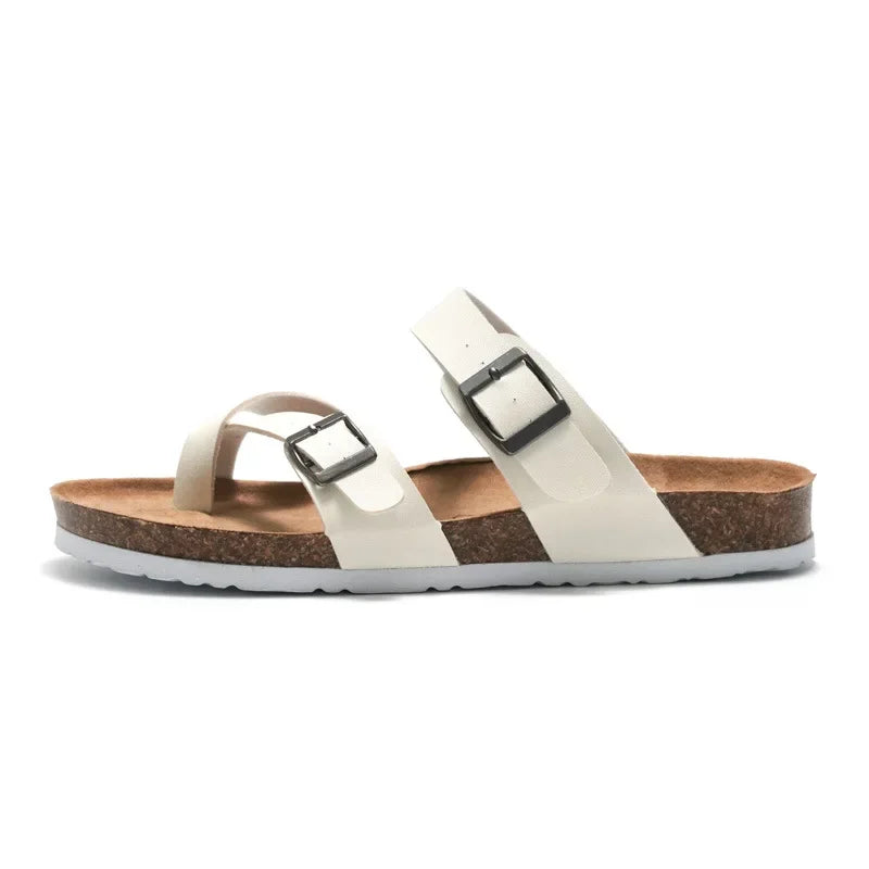 Cork Breeze Summer Sandals for Men - Stylish Beach Footwear ATHLEXES