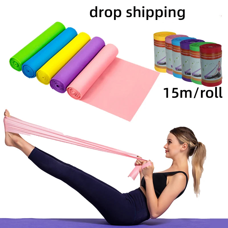 YogaFlex Resistance Band and Stretching Rope ATHLEXES