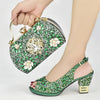 Radiant Rhinestone Italian Shoe and Bag Set 2024 ATHLEXES