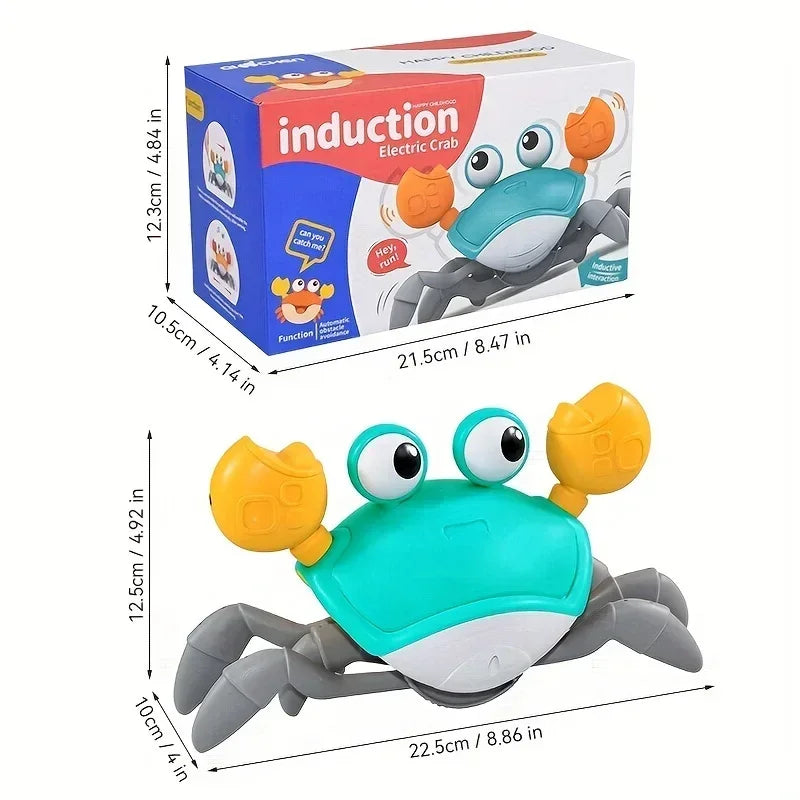 CrawlyFun Interactive Crab Toy for Kids ATHLEXES