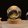GalaxyGlow 3D Crystal Lamp Night Light ATHLEXES
