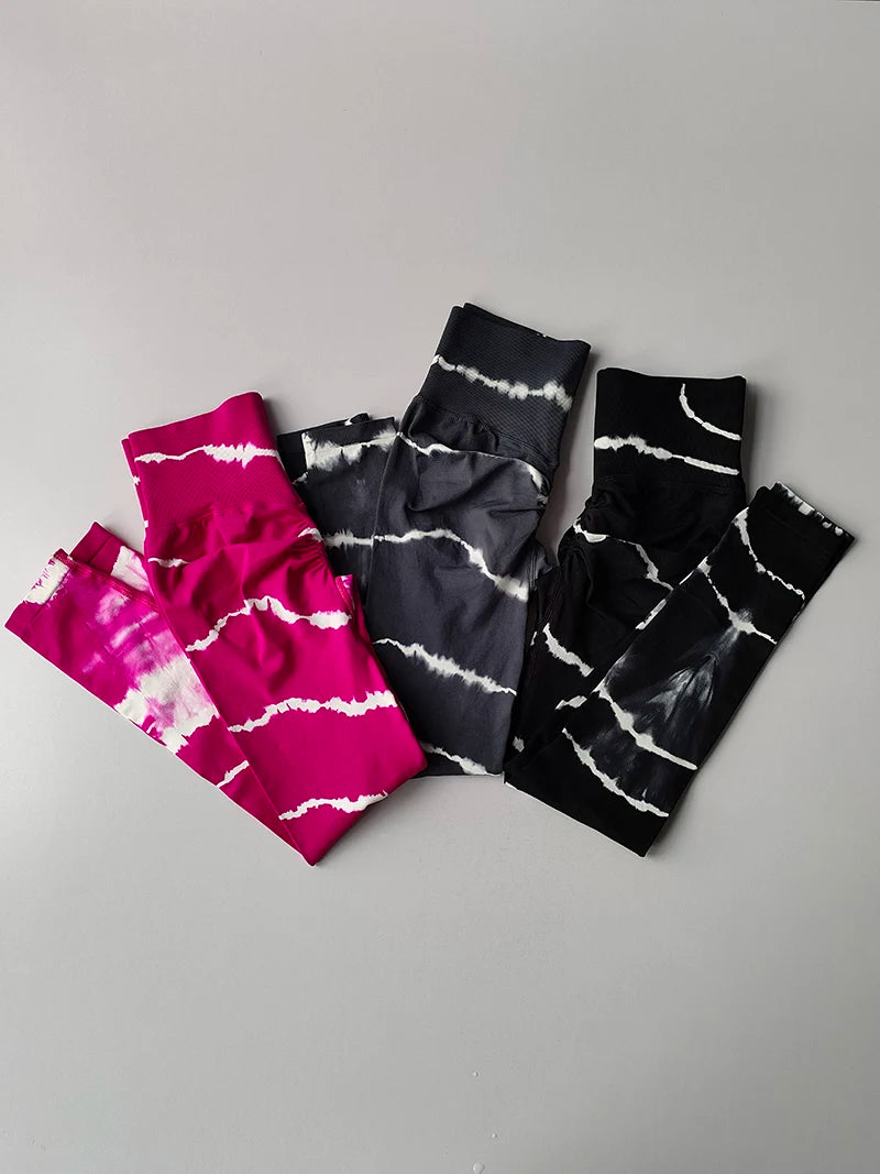 Vibrant Seamless High-Waist Yoga Leggings ATHLEXES
