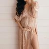 Vintage Sequin Maternity Photography Gown Dress ATHLEXES