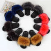 Luxury Faux Fur Slides for Women - Summer Comfort ATHLEXES