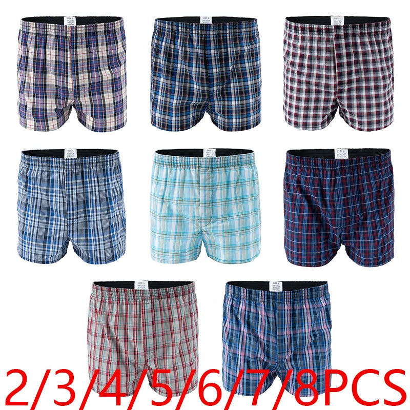ComfortFit Men's Cotton Boxer Shorts Set ATHLEXES