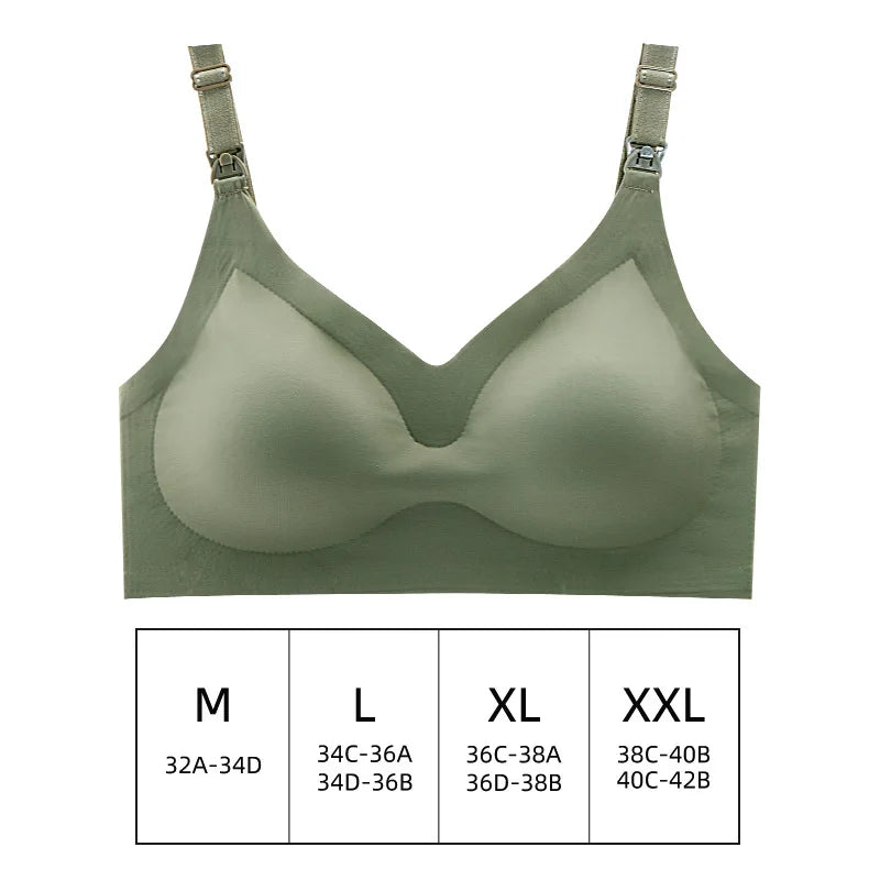 Ultra Thin Comfort Nursing Bra with Removable Pads ATHLEXES