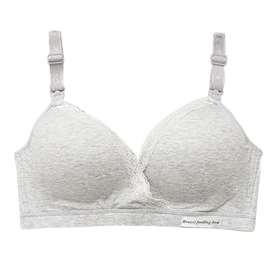LuxeComfort Maternity Nursing Lace Bralette ATHLEXES