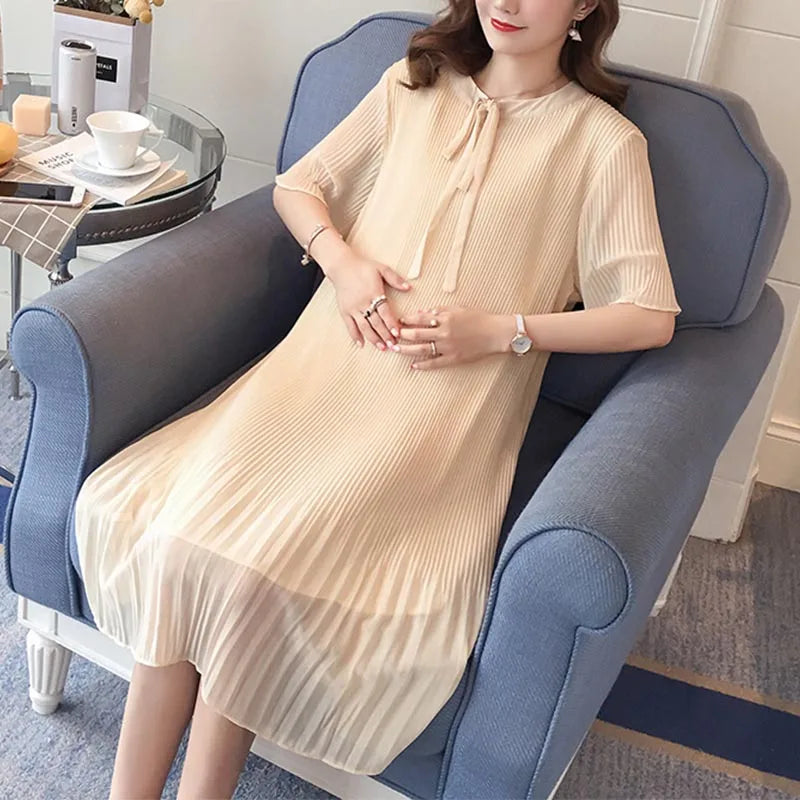 ChicMamma Summer Chiffon Maternity Blouse ATHLEXES