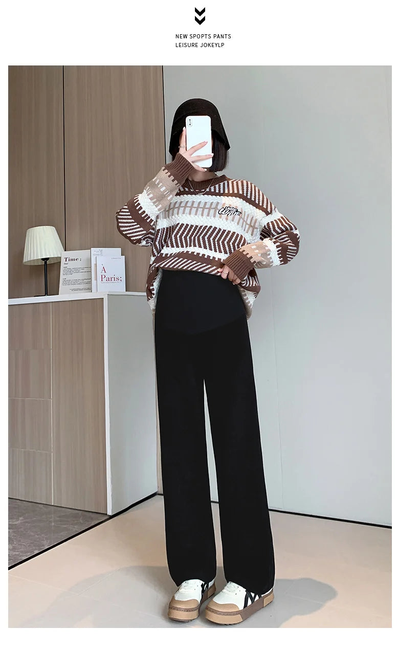 ChicComfort Maternity Wide Leg Trousers ATHLEXES