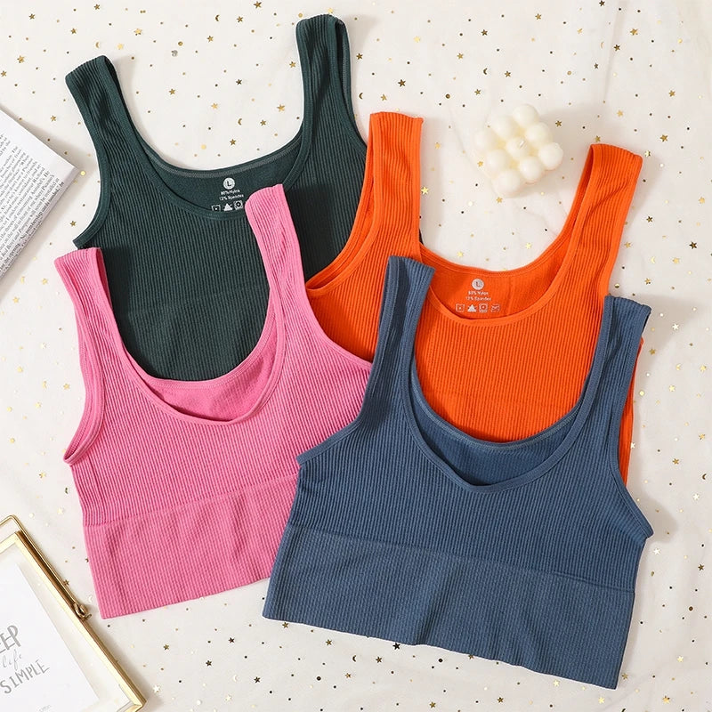 Seamless Comfort Ribbed Sports Bra ATHLEXES