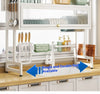 Over Sink Kitchen Dish Drying Rack ATHLEXES