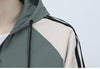 Spring Color Block Fleece Hoodie Jacket for Men ATHLEXES
