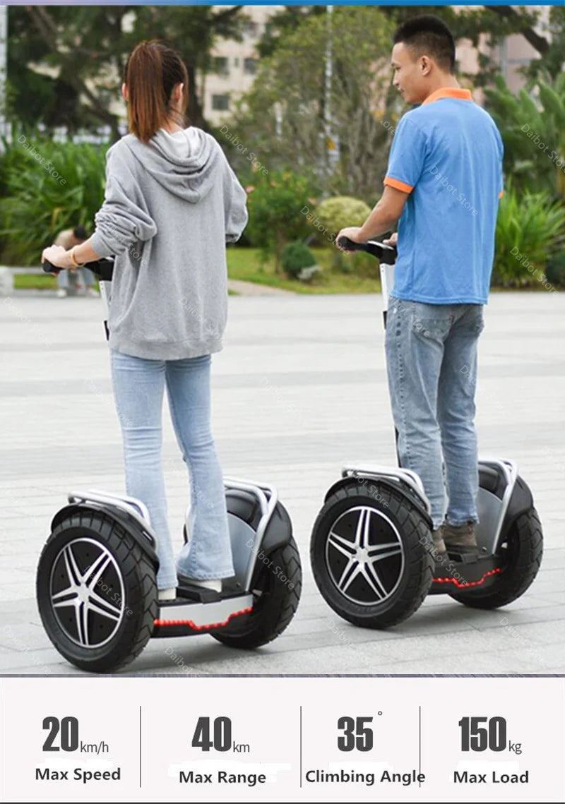PowerGlide 17 Inch Self-Balancing Electric Scooter ATHLEXES