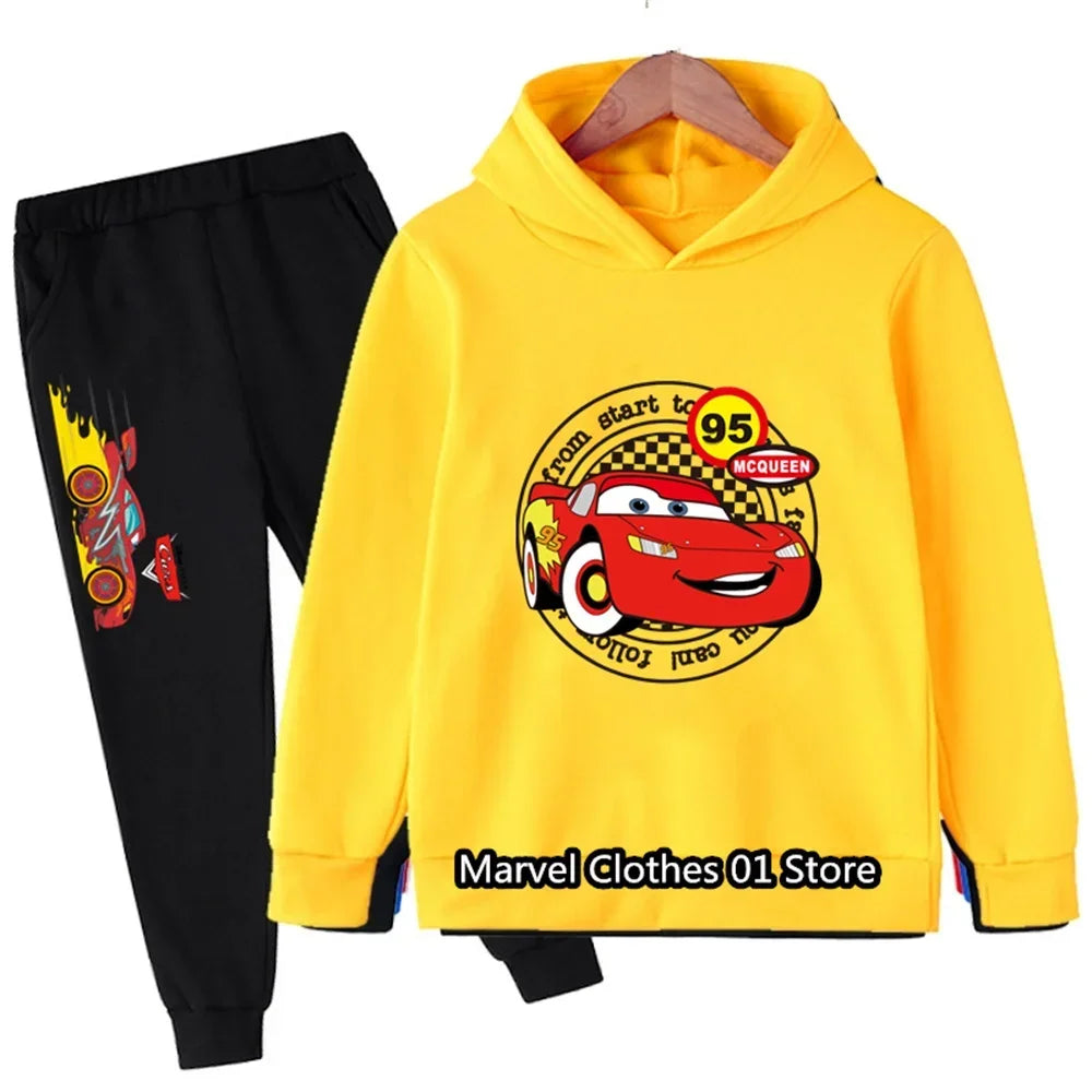 Lightning McQueen Kids Hoodie and Pants Set ATHLEXES